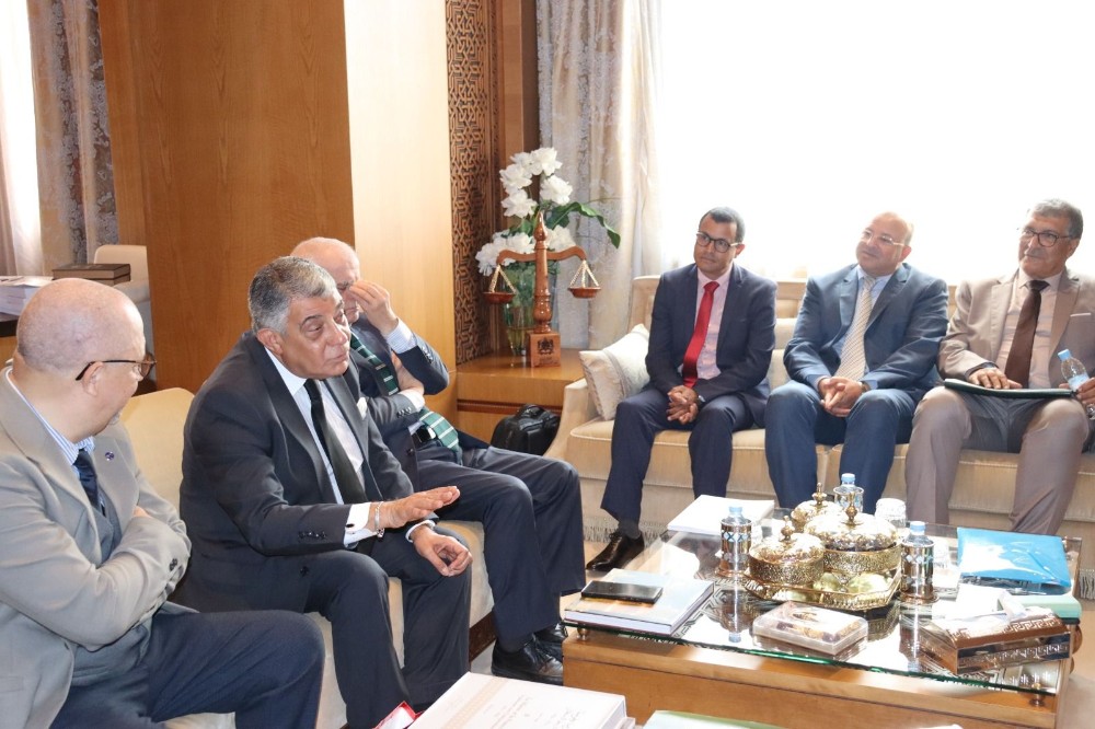 طلبة حقوق من كلية سطات بالمحكمة الدستورية