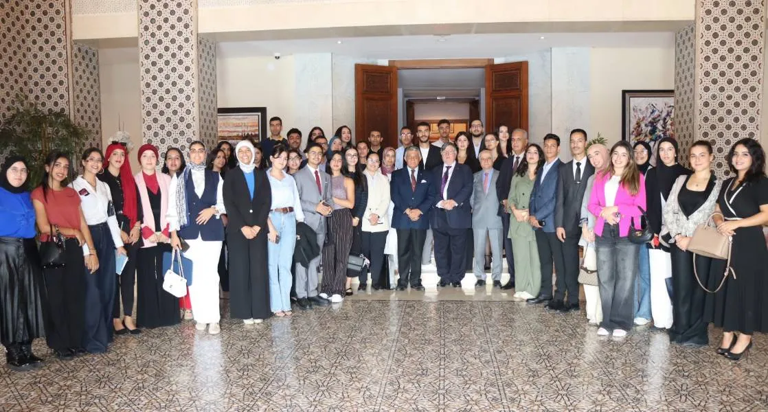 صورة النشاط استقبال وفد طلاب