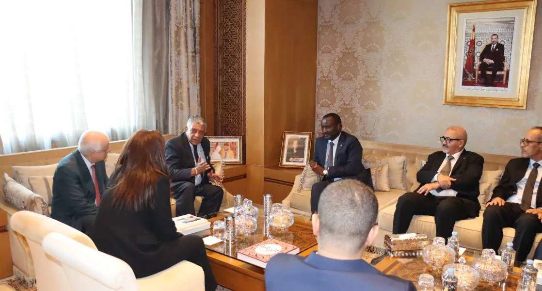 صورة النشاط وزير العدل الموريتاني في زيارة مجاملة للمحكمة الدستورية للمملكة