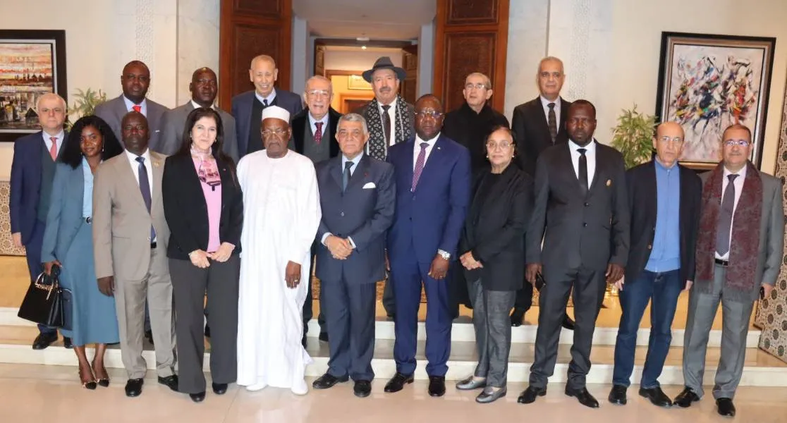 صورة النشاط رئيس المجلس الدستوري التشادي في زيارة المحكمة الدستورية