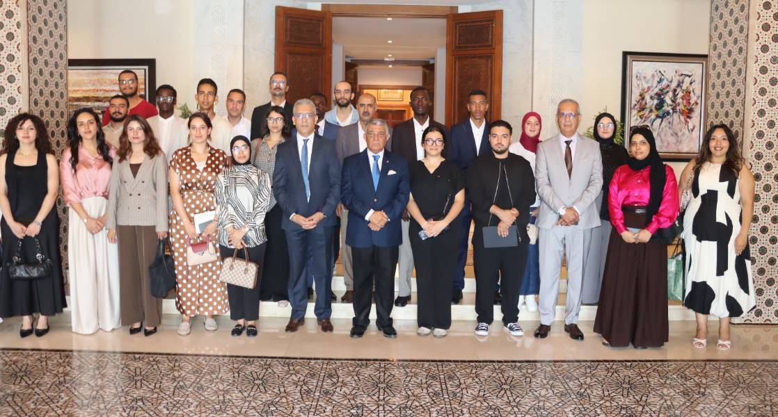 صورة النشاط رئيس المحكمة الدستورية يستقبل وفداً طلابياً من جامعة محمد الخامس